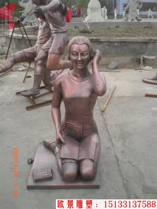 人物缎铜雕塑1 人物缎铜雕塑1
